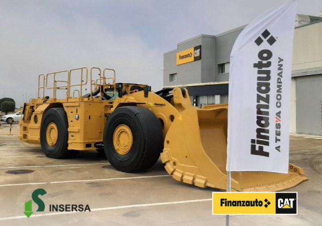 noticias maquinaria Finanzauto pala de minería subterránea Cat® R1700