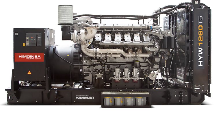 noticias maquinaria Grupo electrógeno Himoinsa con motor Yanmar