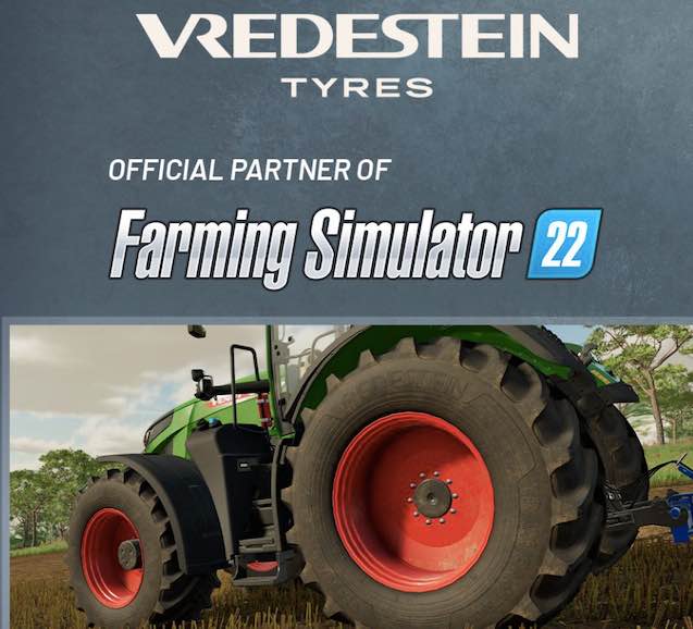 noticias maquinaria Vredestein Farming Simulator