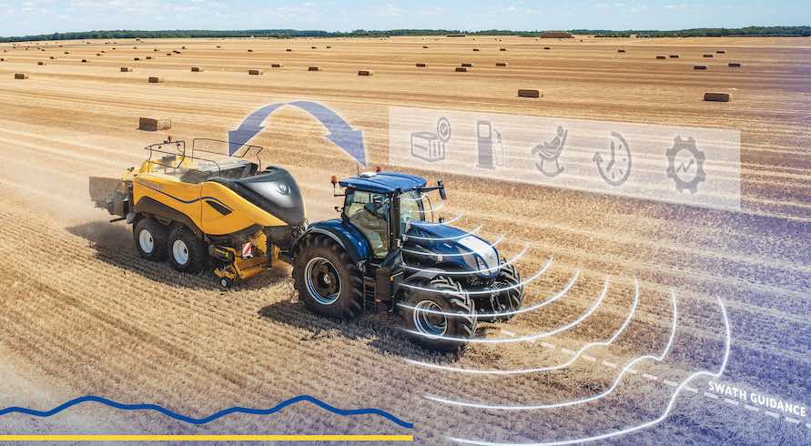noticias maquinaria automatización de empacadoras New Holland