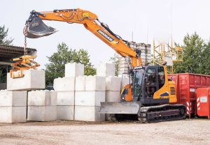 noticias maquinaria excavadoras de orugas Doosan Fase V de 14-16 t