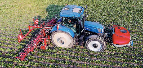 noticias maquinaria lemken Steketee con el modelo SprayHub