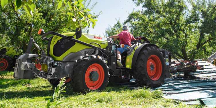 noticias maquinaria serie tractores CLAAS NEXOS