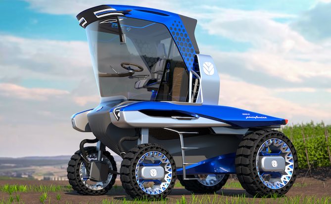 noticias maquinariaNew Holland traddle Tractor Concept