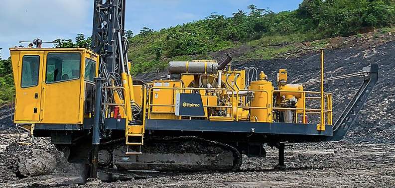noticias maquinariai Epiroc perforadora de barreno DM30 II SP