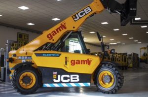 noticias maquinaria GAM manipuladores telescópicos eléctricos JCB