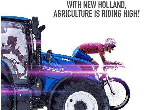 noticias maquinaria Giro de Italia mew holland