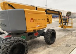 noticias maquinaria Haulotte Ibérica con Elevarte