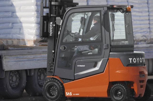 noticias maquinaria carretilla contrapesada eléctrica Traigo80 de Toyota