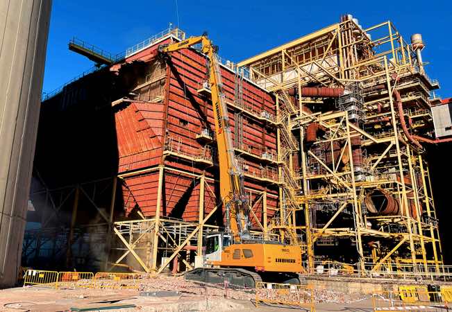 noticias maquinaria excavadora R960 Demolition de Liebherr