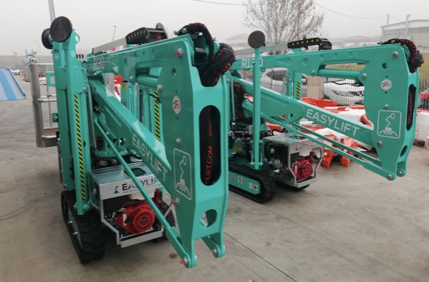 noticias maquinaria plataformas de araña Easy Lift