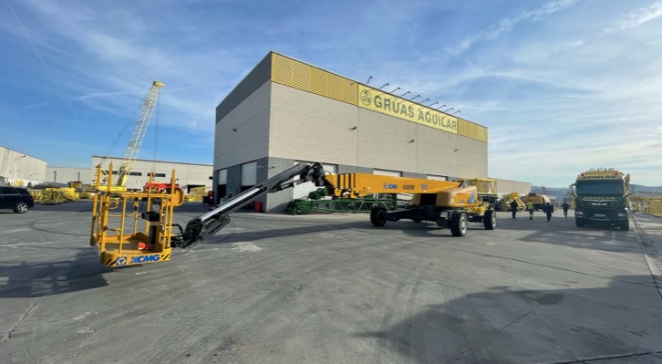 noticias maquinaria plataformas telescópicas XGS 58 E