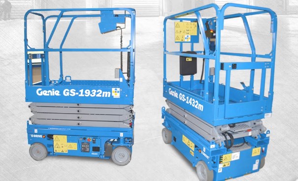noticias maquinaria tijeras Genie GSTM-1432m y GS-1932m
