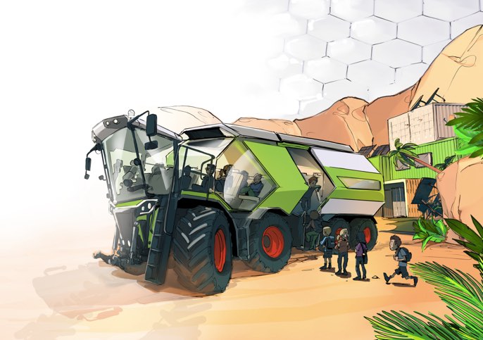 noticias maquinaria CARLSEN y CLAAS, DinoRox
