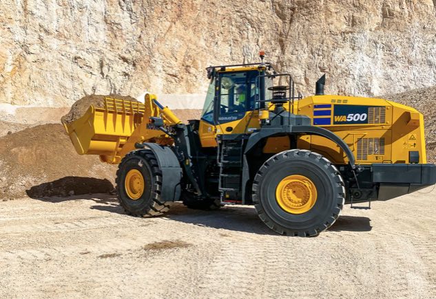 noticias maquinaria Cargadora de Ruedas WA500-8 de Komatsu