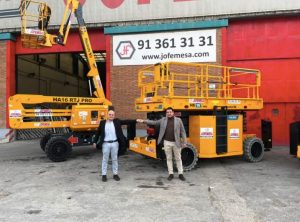 noticias maquinaria JOFEMESA adquiere plataformas PRO de Haulotte