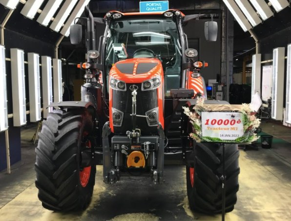 noticias maquinaria Kubota tractor de la serie M7000