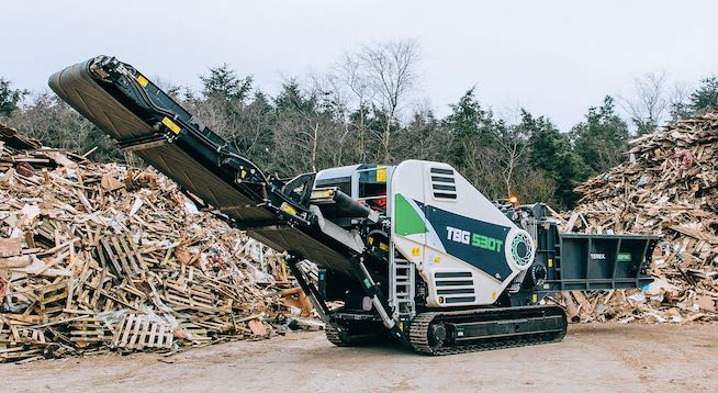 noticias maquinaria Mycsa trituradora Terex Ecotec TBG 530T