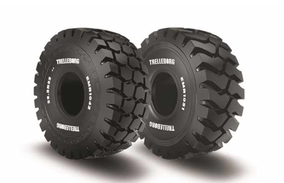 noticias maquinaria Trelleborg neumáticos EMR para cargadoras y dumpers