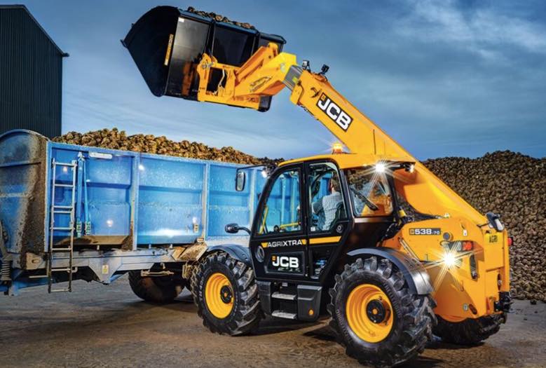 noticias maquinaria manipuladores telescópicos JCB