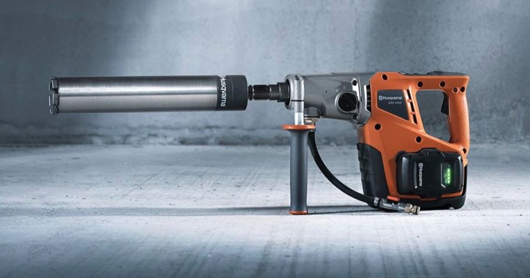 noticias maquinaria motor de perforación a batería DM 540i de Husqvarna
