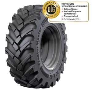 noticias maquinaria neumático agrícola Continental VF TractorMaster Hybrid