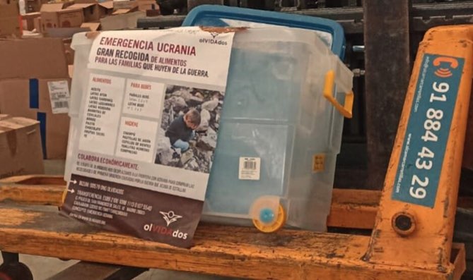 noticias maquinaria ALCAMAR solidaria ucrania