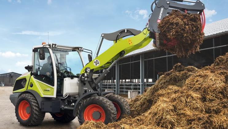 noticias maquinaria CLAAS cargadora de ruedas TORION 530