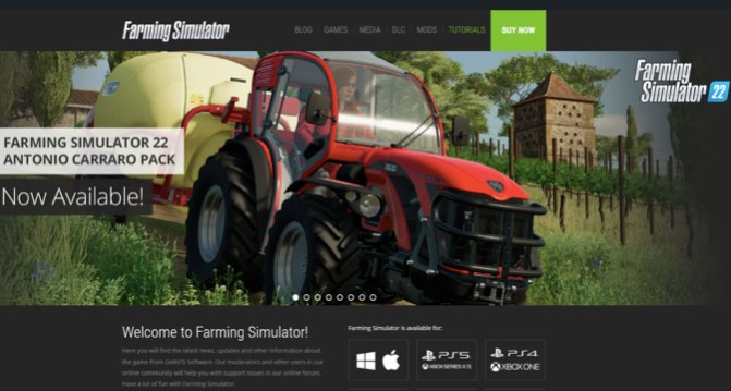 noticias maquinaria Farming Simulator 22 Antonio Carraro