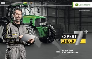 noticias maquinaria John Deer inspección con Expert Check 7+