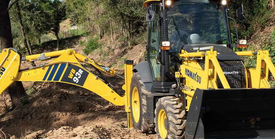 noticias maquinaria Komatsu Europe retroexcavadoras