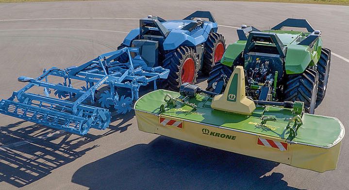 noticias maquinaria Krone y Lemken sistema autónomo