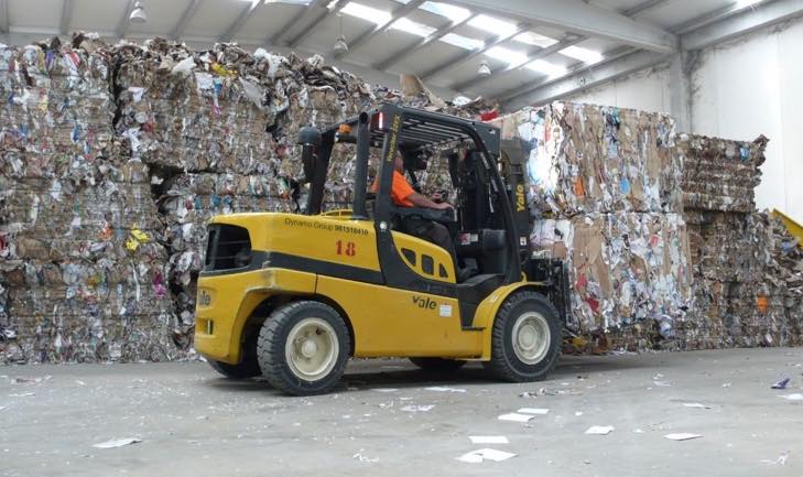 noticias maquinaria Yale industria papel
