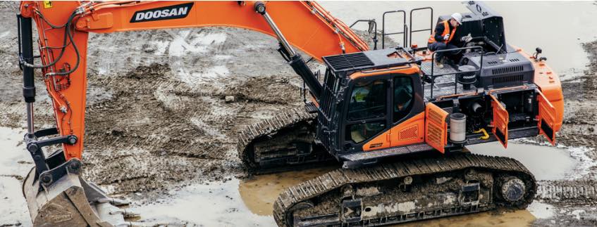 noticias maquinaria excavadoras Doosan DX490LC-7 y DX530LC-7