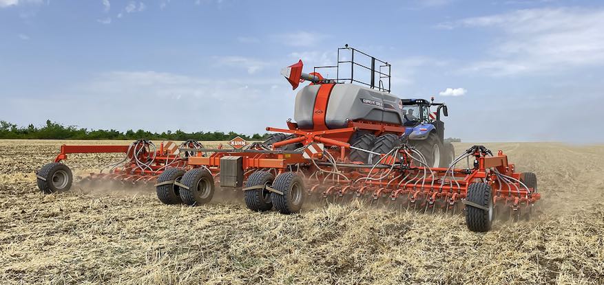 noticias maquinaria sembradora neumática ESPRO RT 12000 RC de KUHN