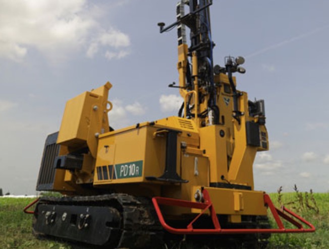 noticias maquinaria trilladoras de pilotes PD10R de Vermeer