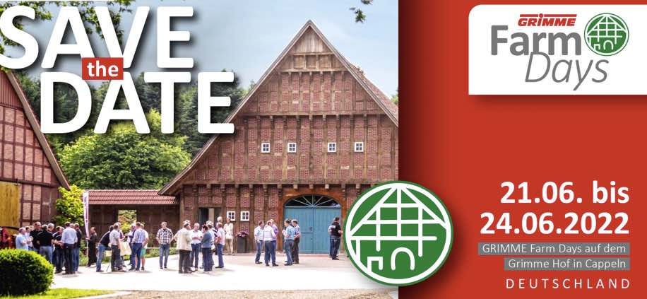 noticias maquiaria Grimme Farm Days