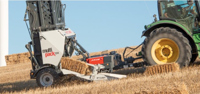 noticias maquinaria ARCUSIN agrupador de pacas MultiPack D14