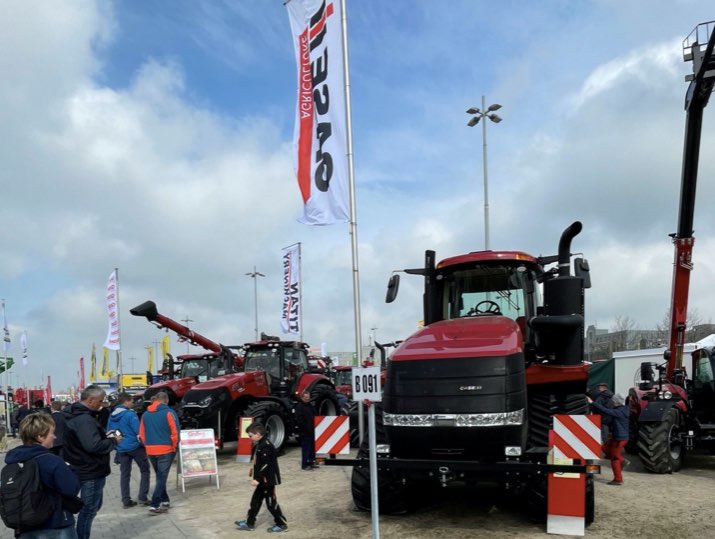 noticias maquinaria CASE IH de vuelta en Agra