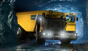 noticias maquinaria Equipos de minería Epiroc en mina subterránea en el Congo