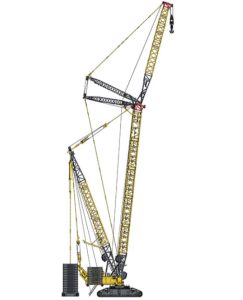 noticias maquinaria Liebherr grúa sobre orugas LR 12500-1.0