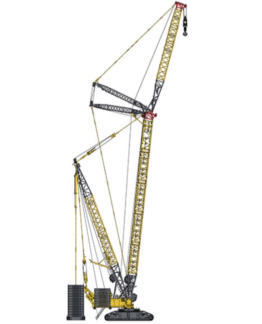 noticias maquinaria Liebherr grúa sobre orugas LR 12500-1.0