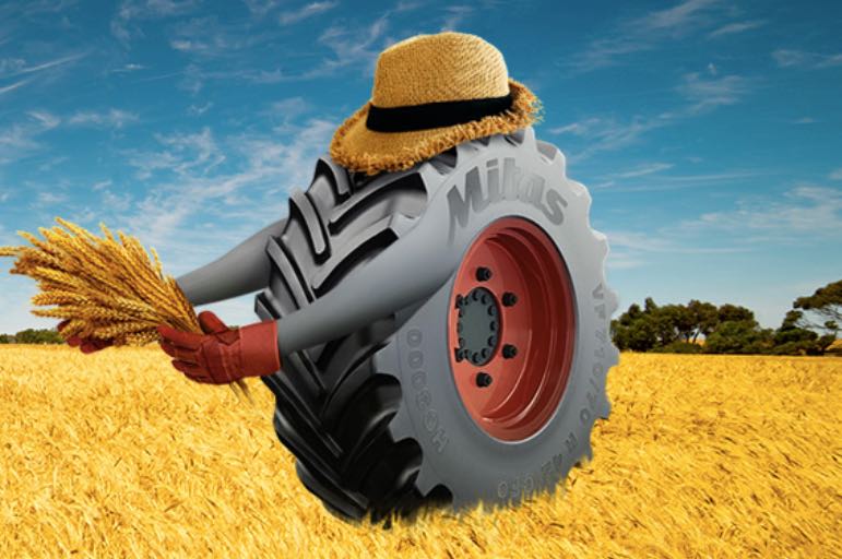 noticias maquinaria Mitas neumáticos en Agrishow 2022
