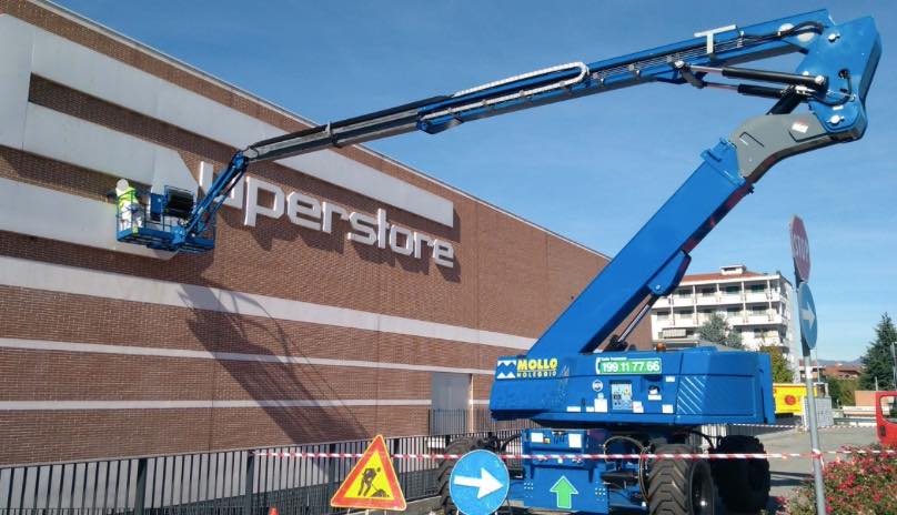 noticias maquinaria Mollo Noleggio con plataformas Haulotte
