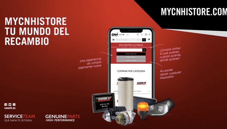 noticias maquinaria MyCNHIStore, case ih