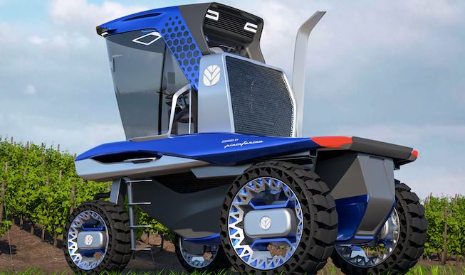 noticias maquinaria New Holland Straddle Tractor Concept único