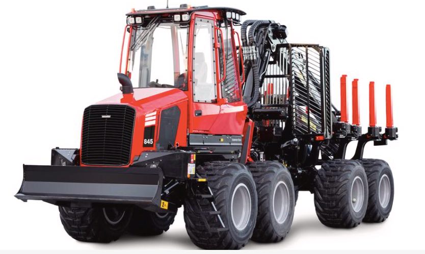 noticias maquinaria autocargador 845-1 de Komatsu
