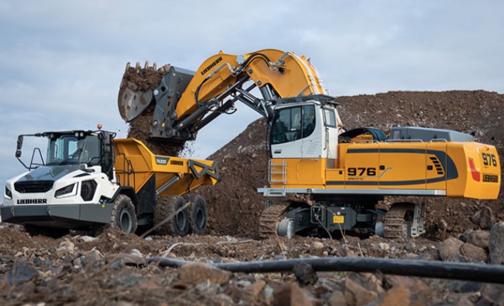 noticias maquinaria facturación del Grupo Liebherr