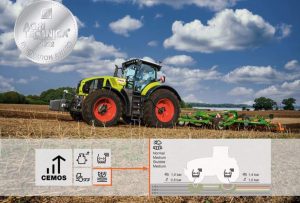 noticias maquinaria CLAAS integra Terranimo® en CEMOS para tractores