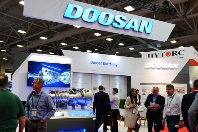 noticias maquinaria Doosan Enerbility asiste POWERGEN